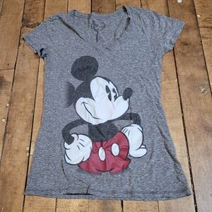 Disney Mickey Mouse Gray T-Shirt
